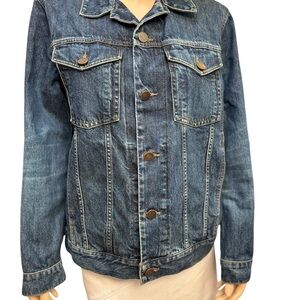 J BRAND Men’s Denim Jacket – Classic Blue Wash-Size M